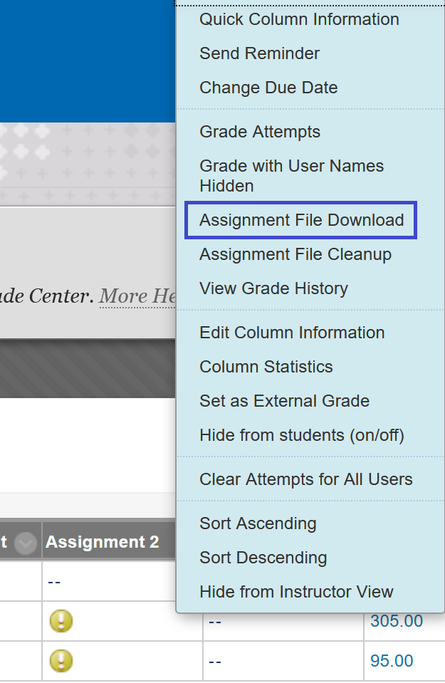 How Do I Bulk Download Student Assignment Submissions Resources For 