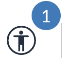 commonly used icon used to indicate accessibility